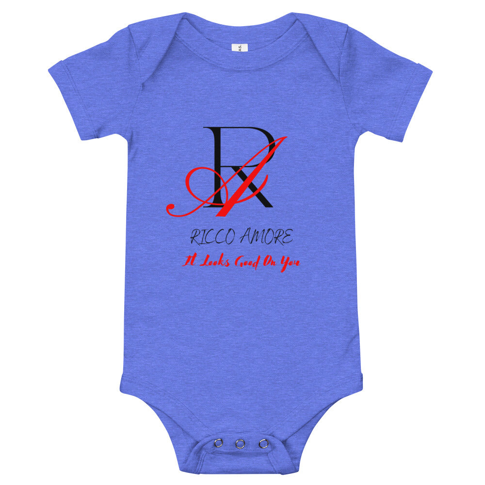 Ricco Amore Baby short sleeve one piece