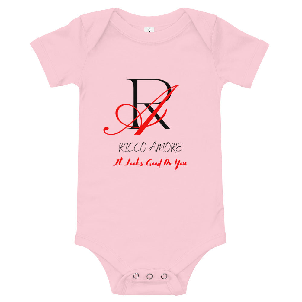 Ricco Amore Baby short sleeve one piece
