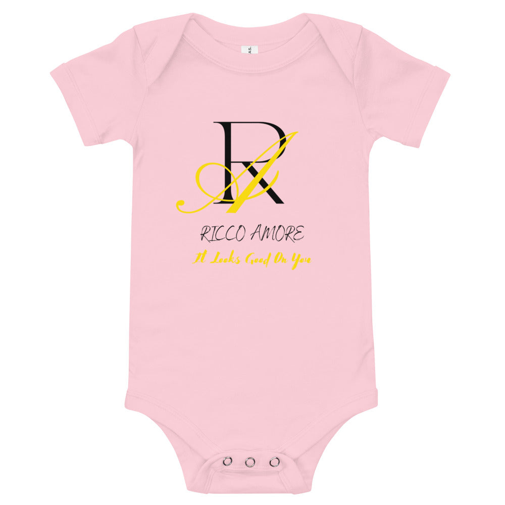 Ricco Amore Baby short sleeve one piece