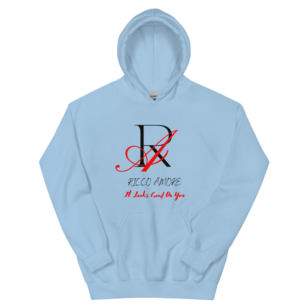 Red+Black Logo Unisex Hoodie