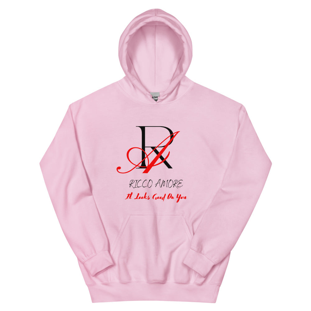 Red+Black Logo Unisex Hoodie