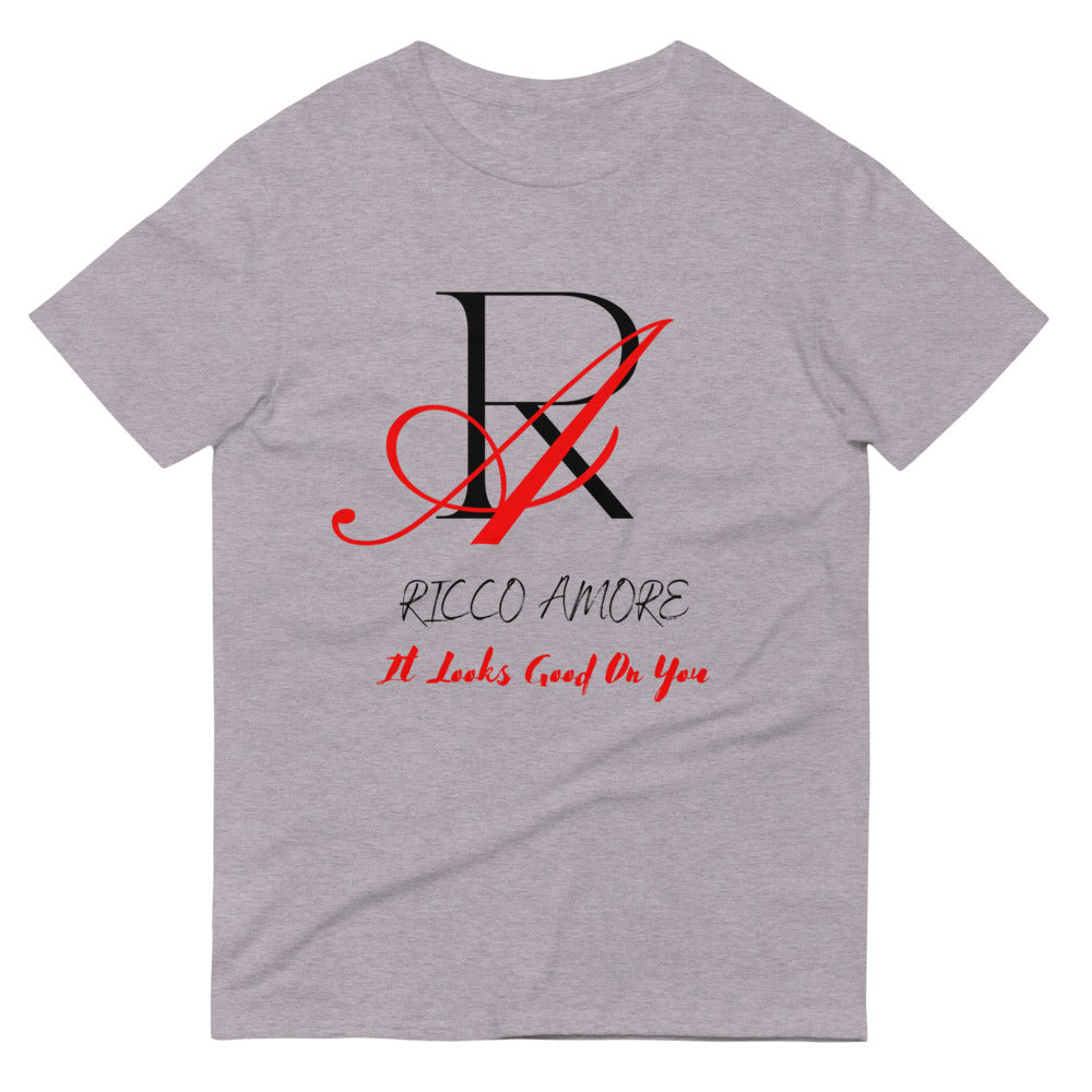 Red+Black Short-Sleeve T-Shirt