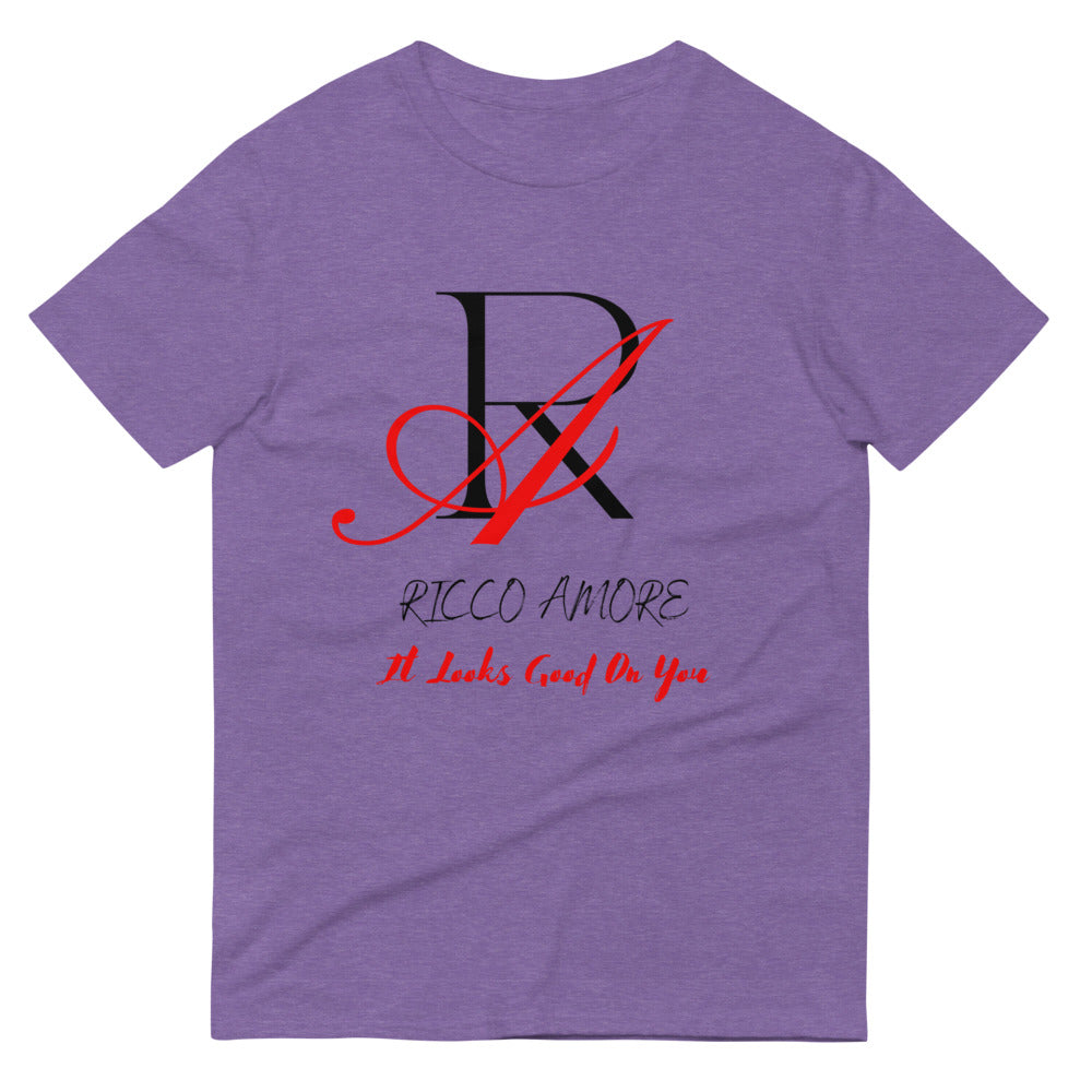 Red+Black Short-Sleeve T-Shirt