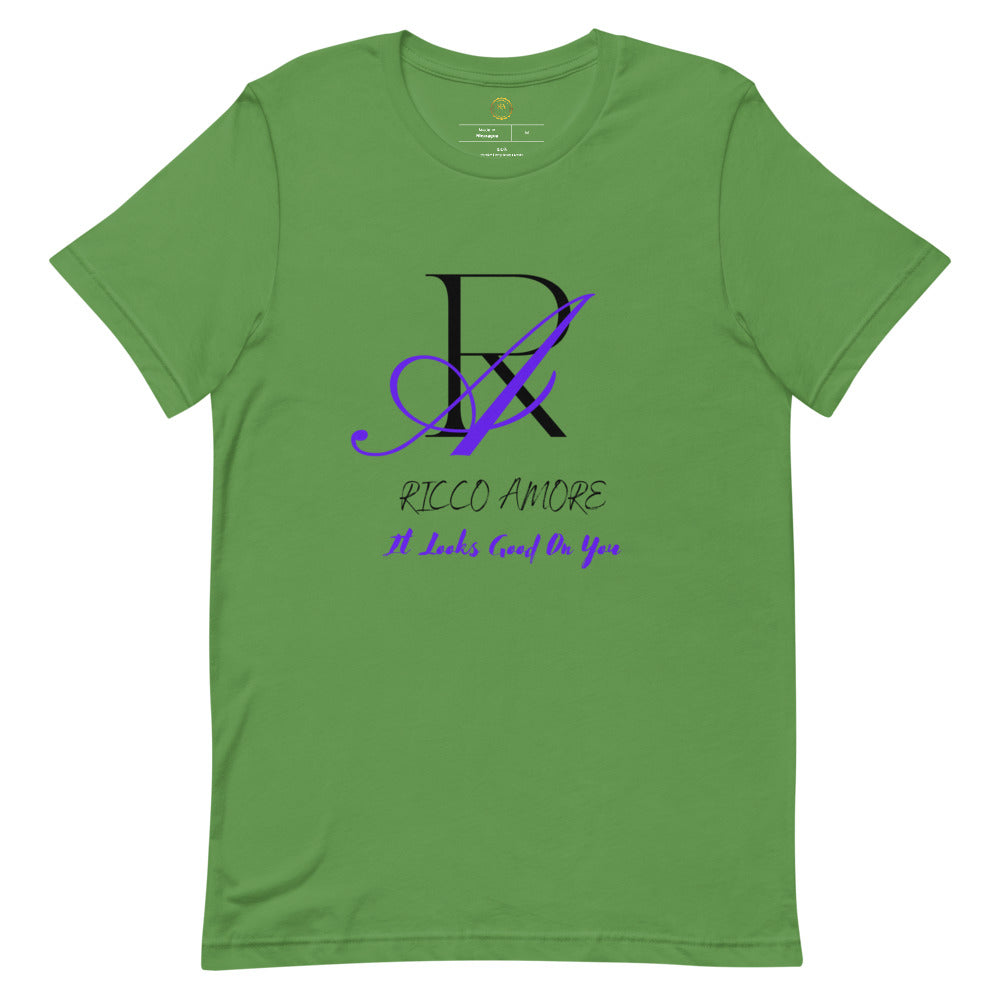 Purple+Black RA Short-Sleeve Unisex T-Shirt