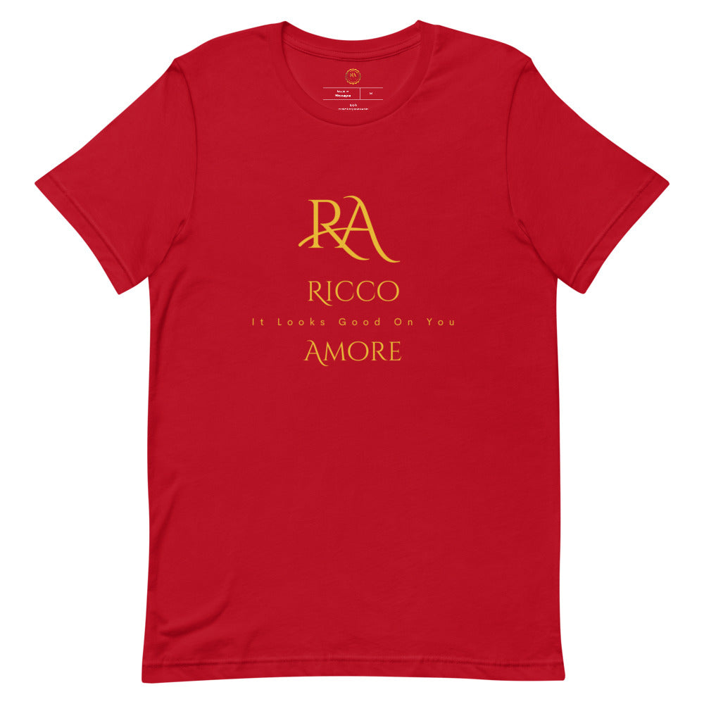 Ricco Amore Short-Sleeve Unisex T-Shirt