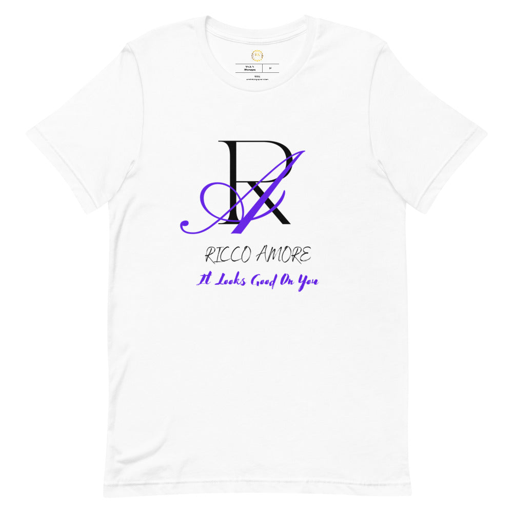 Purple+Black RA Short-Sleeve Unisex T-Shirt