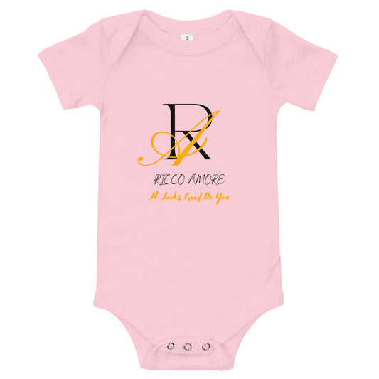 Ricco Amore Baby short sleeve one piece