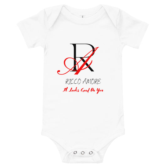 Ricco Amore Baby short sleeve one piece