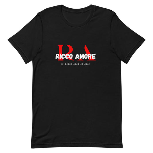 R+A Red&Black Short-sleeve unisex t-shirt