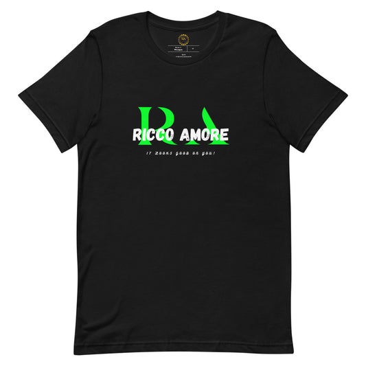 R+A Green&Black Short-sleeve unisex t-shirt